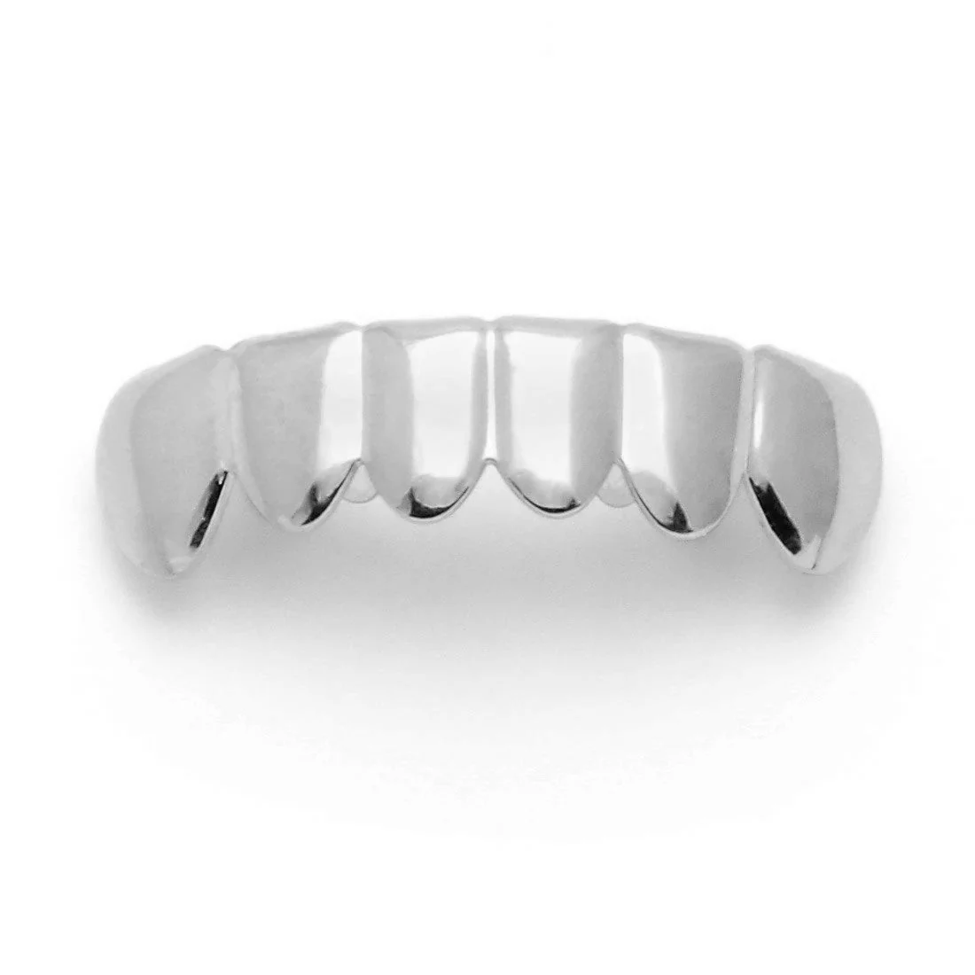 Platinum Plain Bottom Grillz