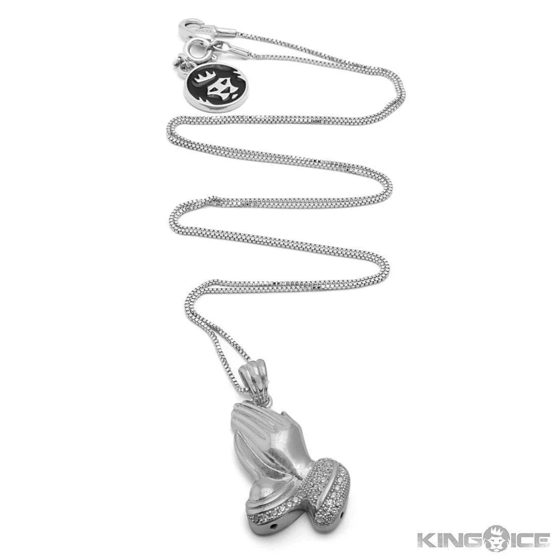 Praying Hands Emoji Necklace - Image 8