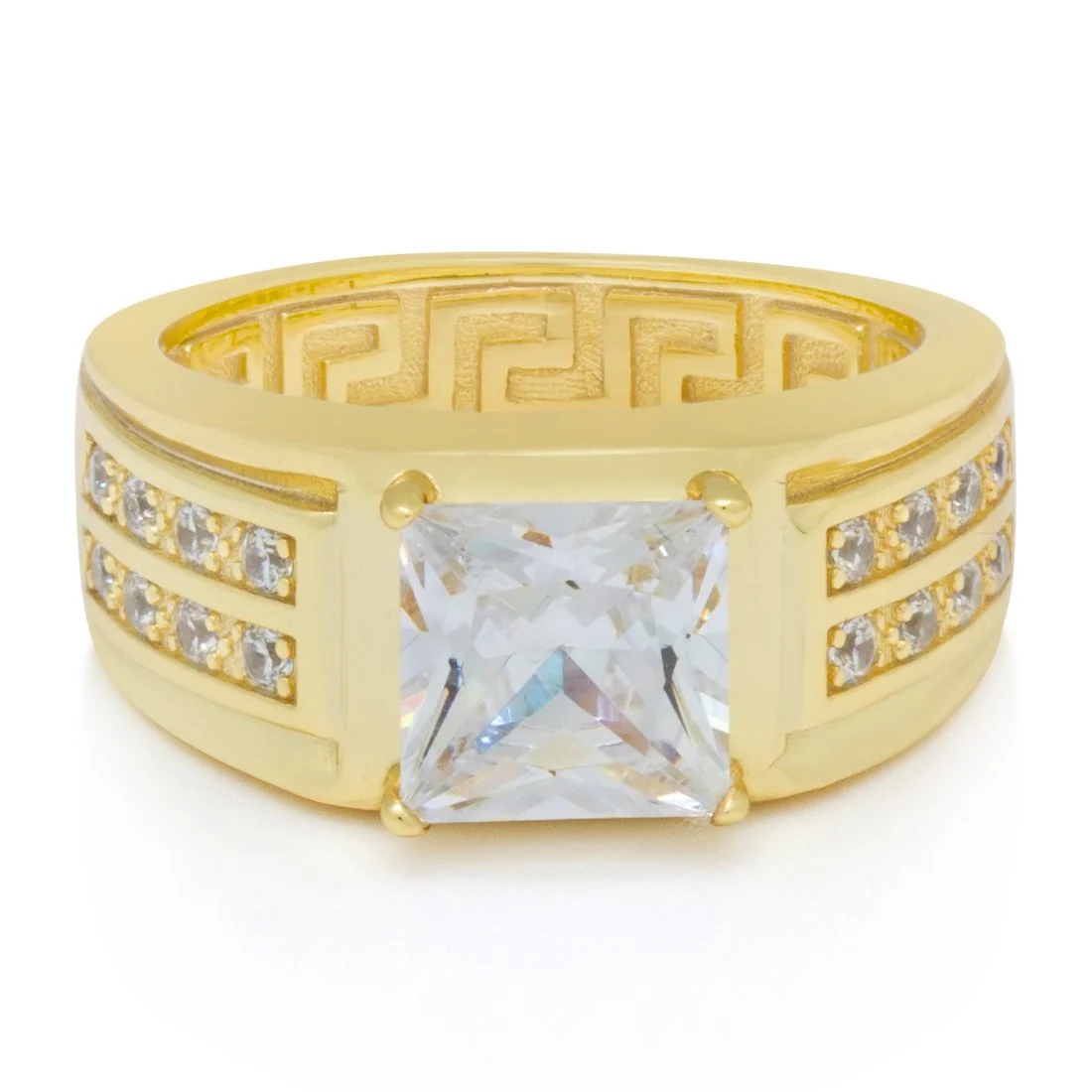 Princess-Cut Signet Ring - Image 2