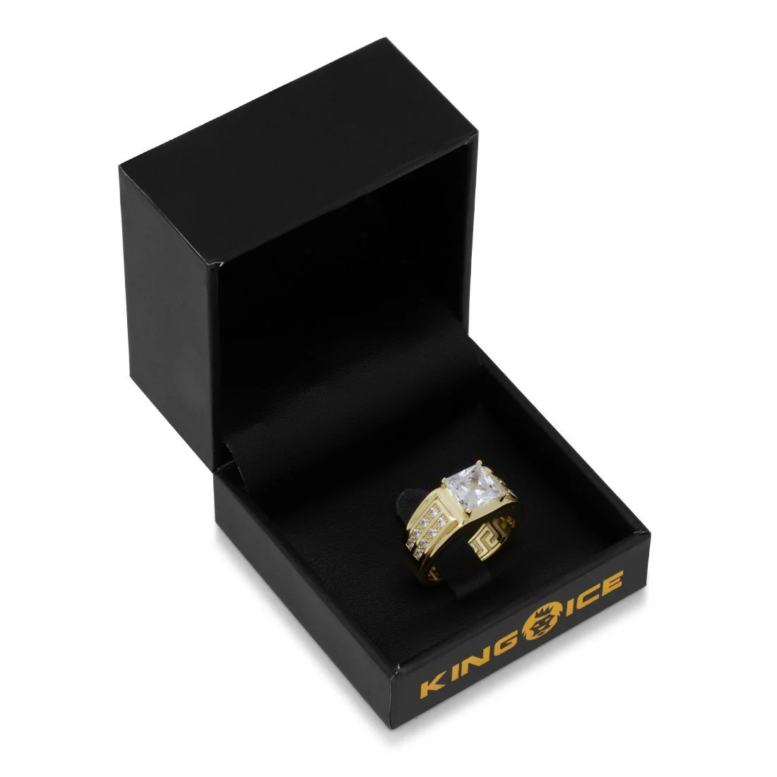 Princess-Cut Signet Ring - Image 3