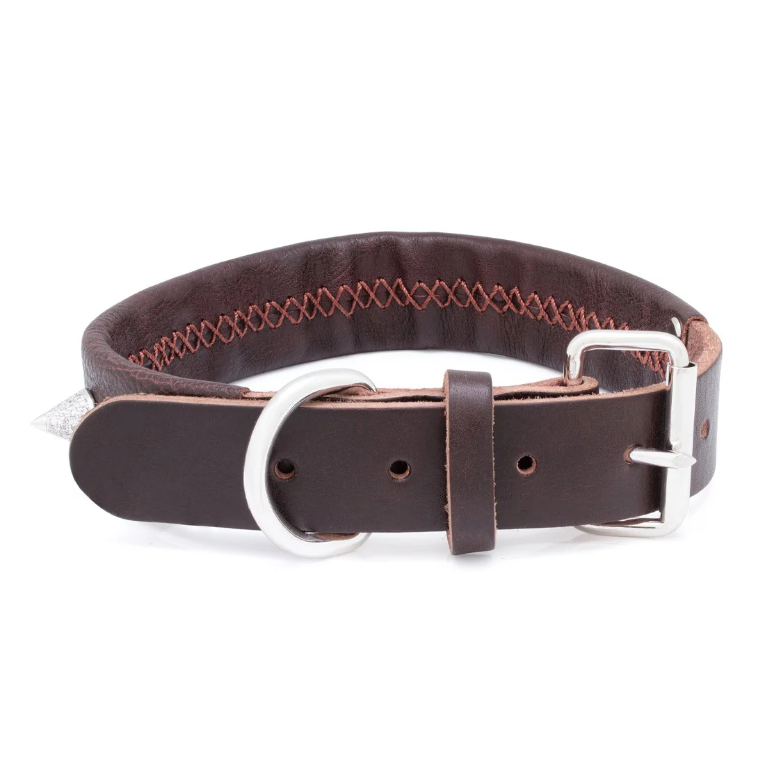 Princess-Cut Spike Iced Dog Collar - Image 4