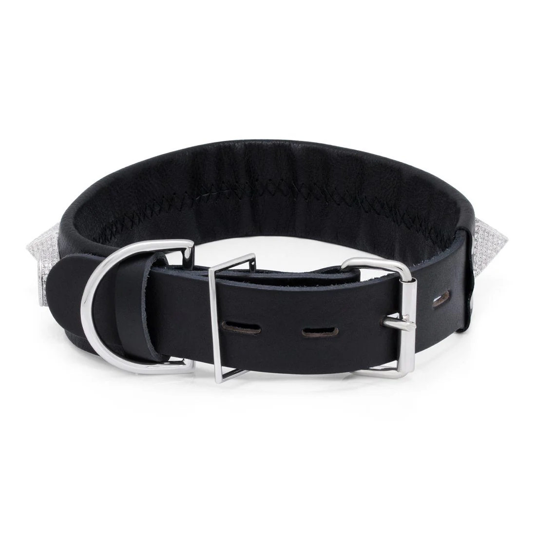Pyramid Iced Dog Collar - Image 4
