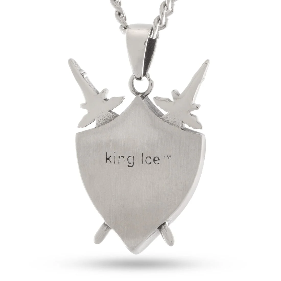 Rebel Arms Shield Necklace - Image 2