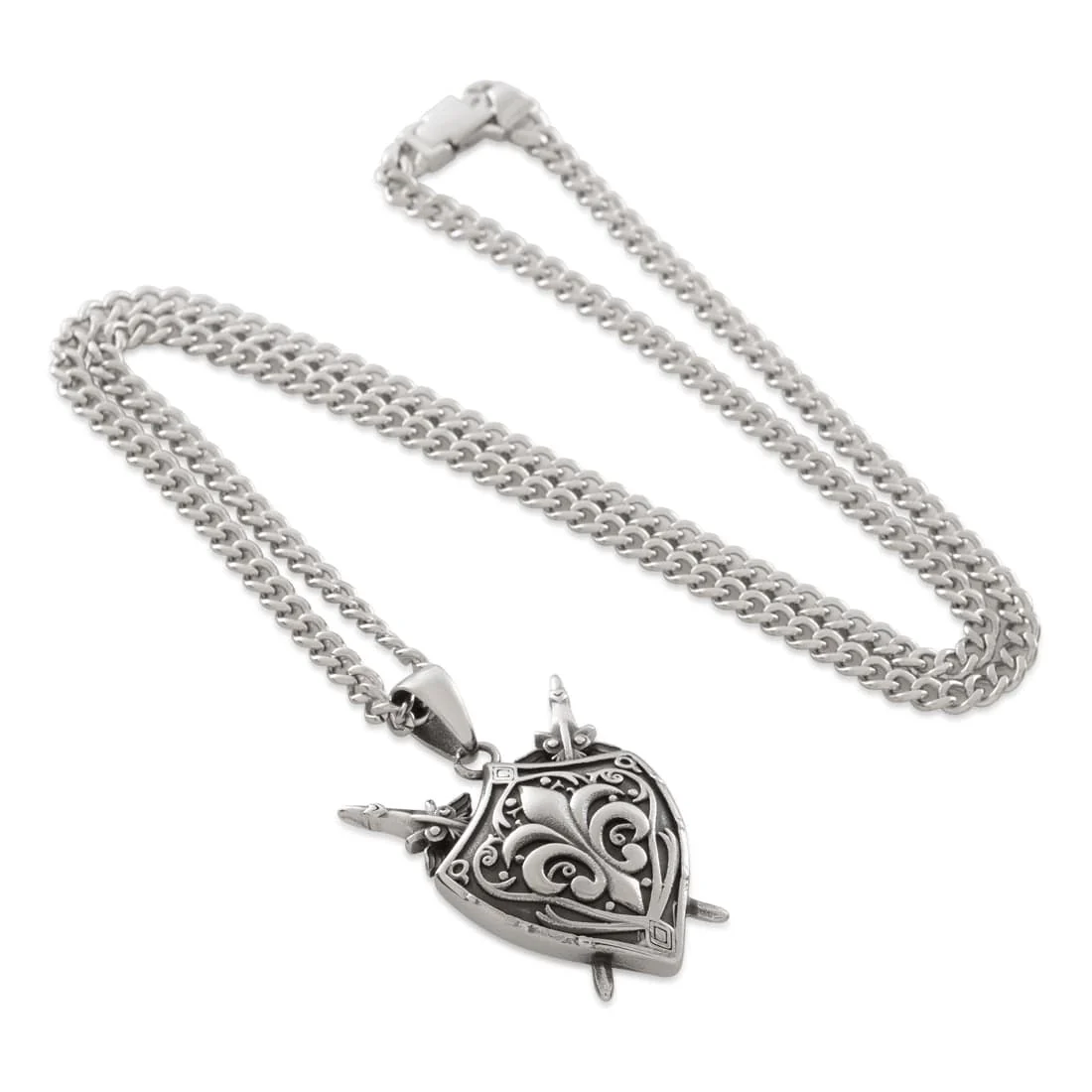 Rebel Arms Shield Necklace - Image 3