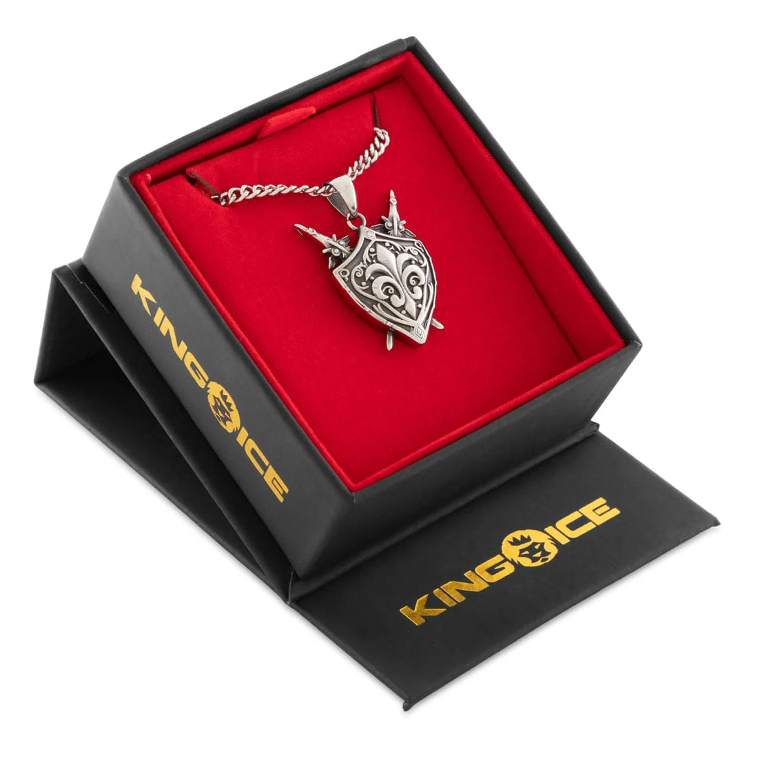 Rebel Arms Shield Necklace - Image 4
