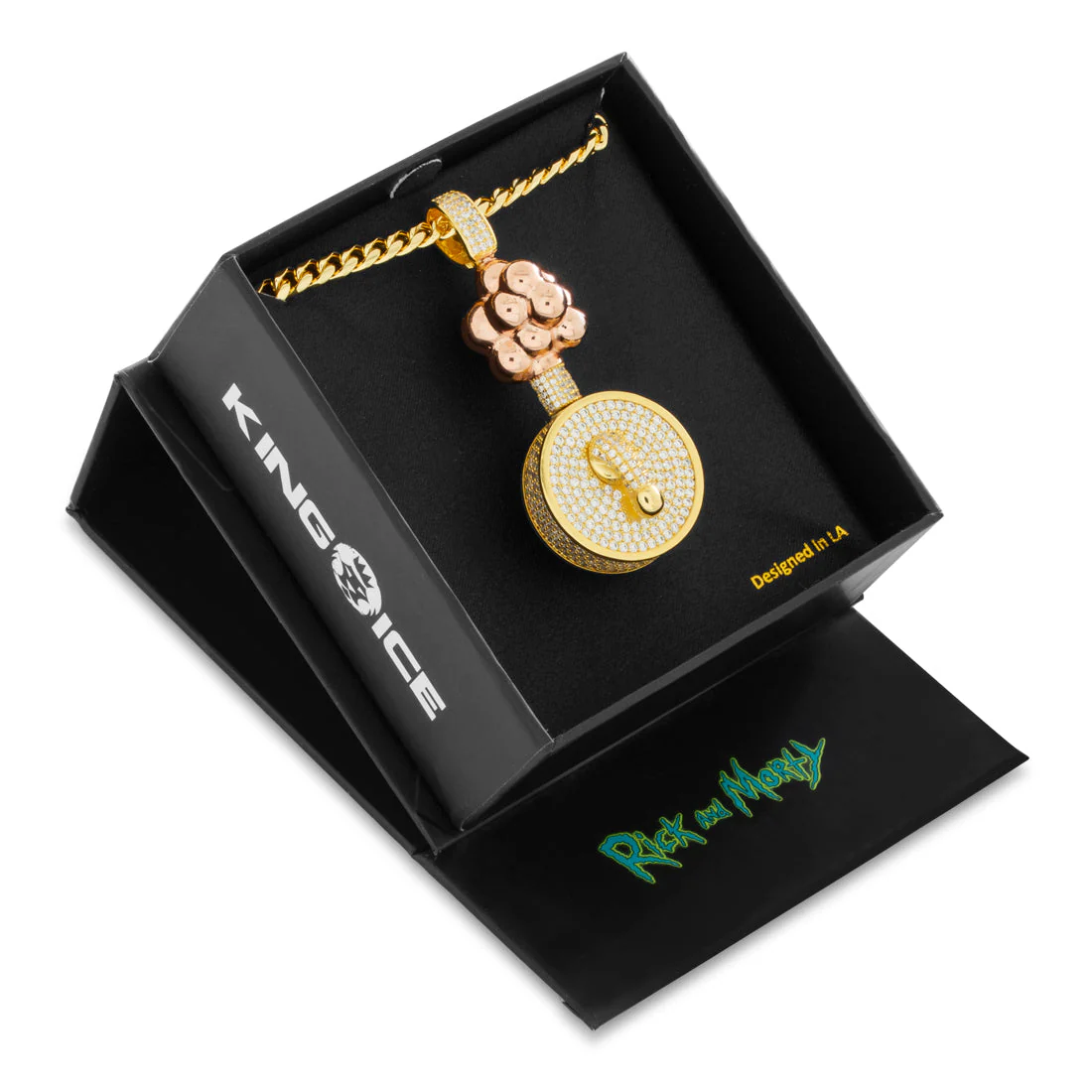 Rick and Morty x King Ice - Plumbus Necklace - Image 4