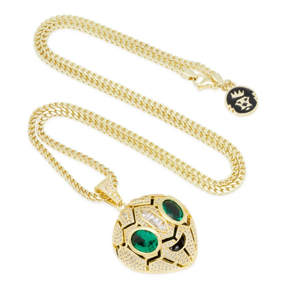 Serpent Alien Emoji Necklace - Image 3