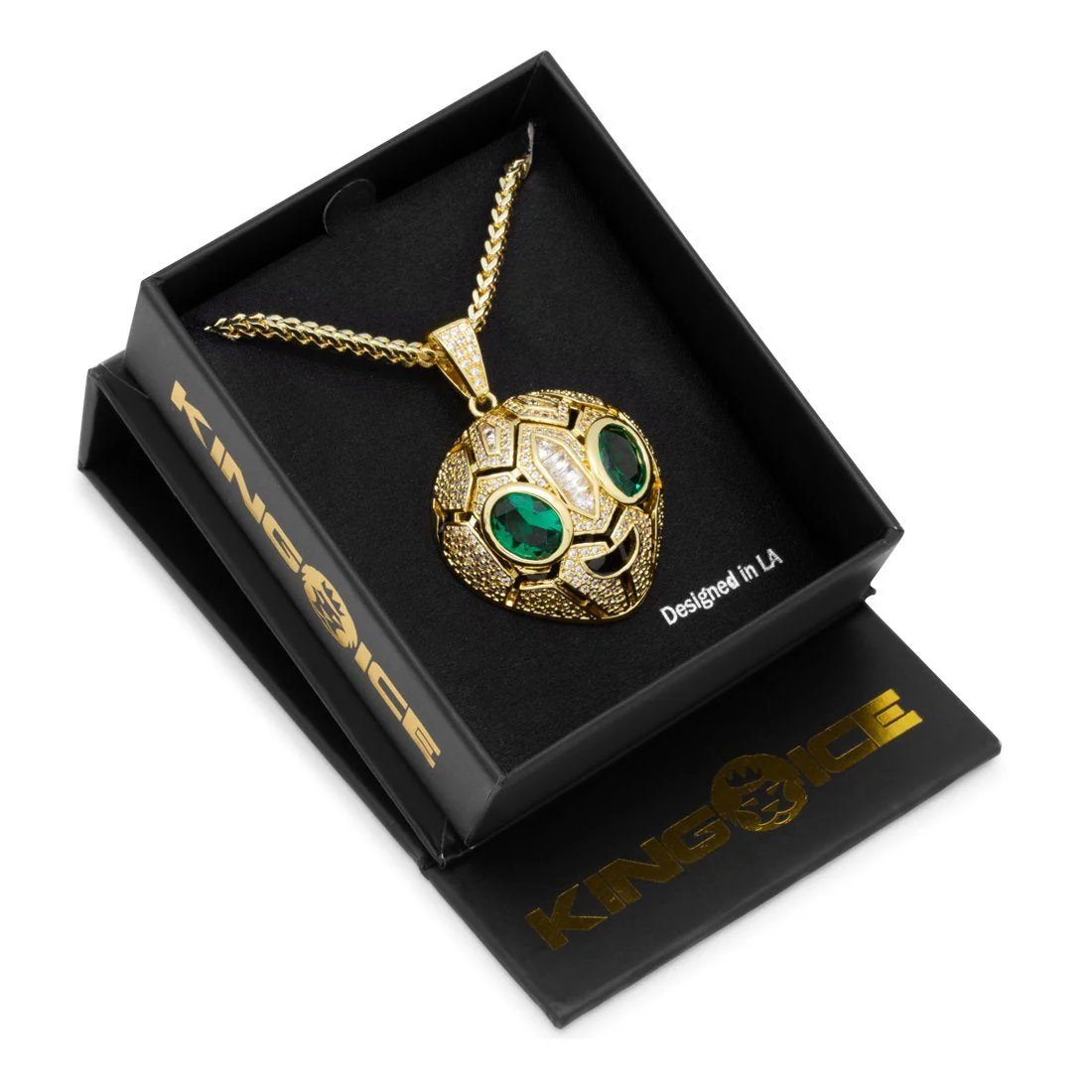 Serpent Alien Emoji Necklace - Image 4