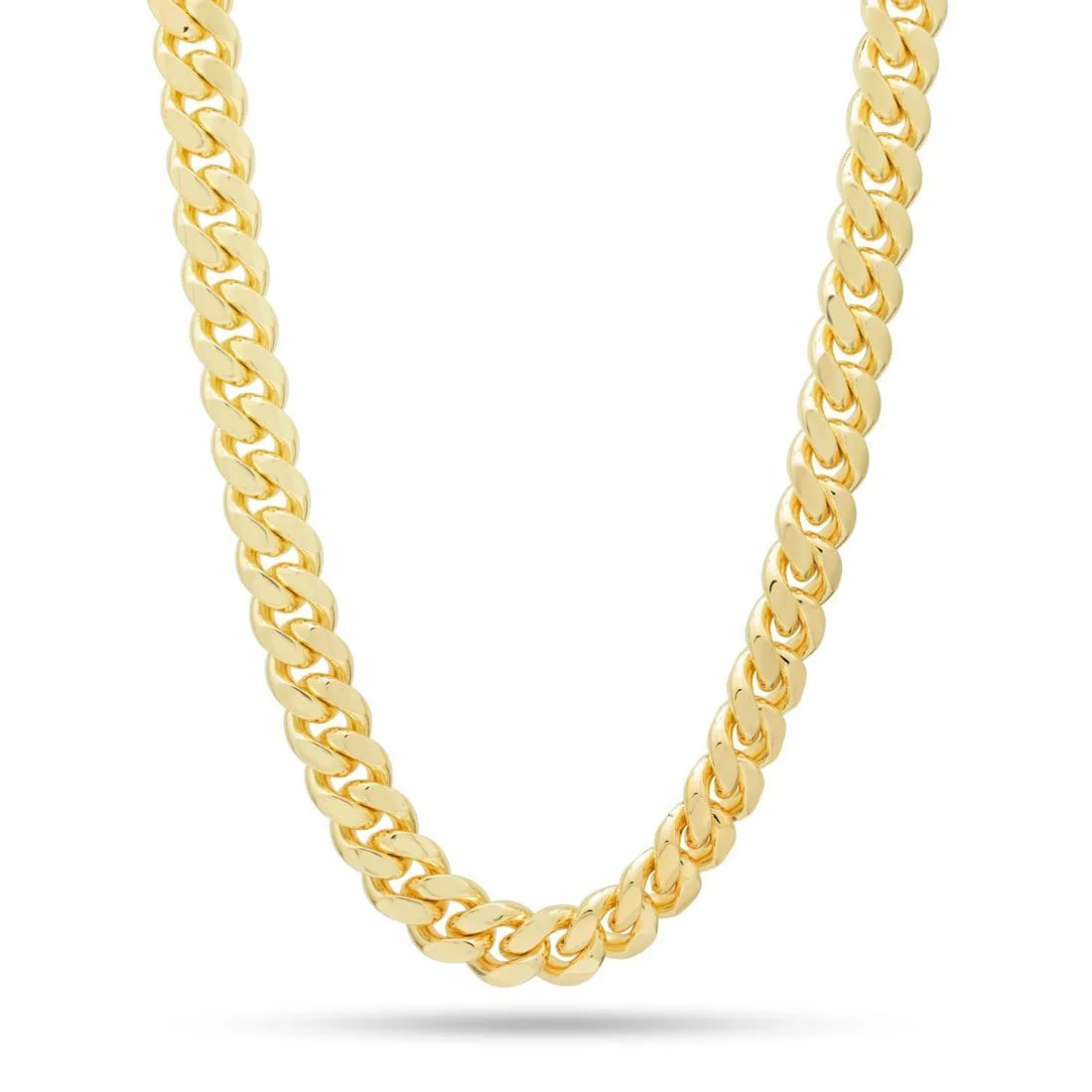 Solid Gold 10mm Miami Cuban Link Chain
