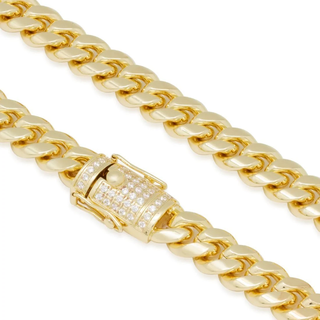 Solid Gold 10mm Miami Cuban Link Chain - Image 3