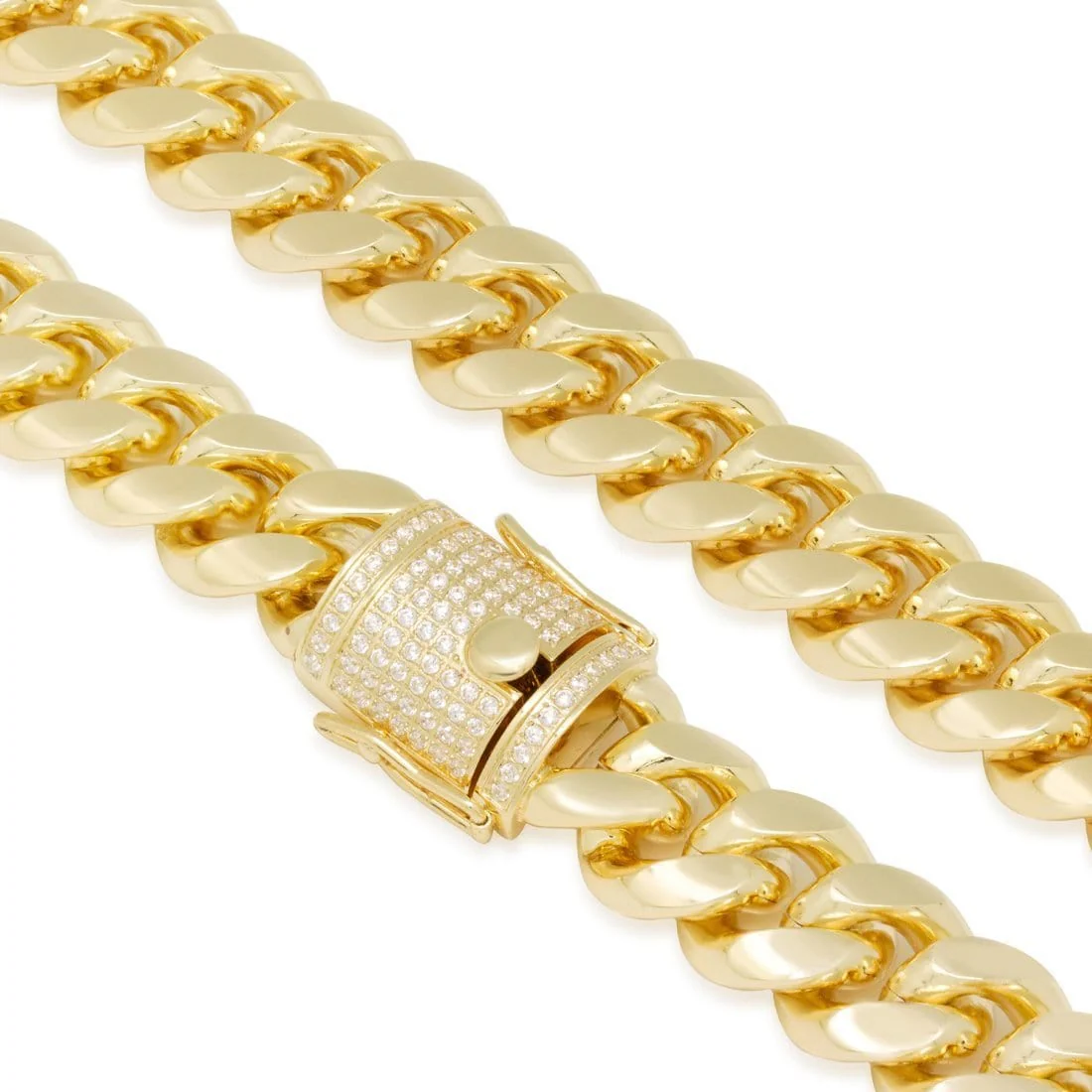 Solid Gold 18mm Miami Cuban Link Chain - Image 2