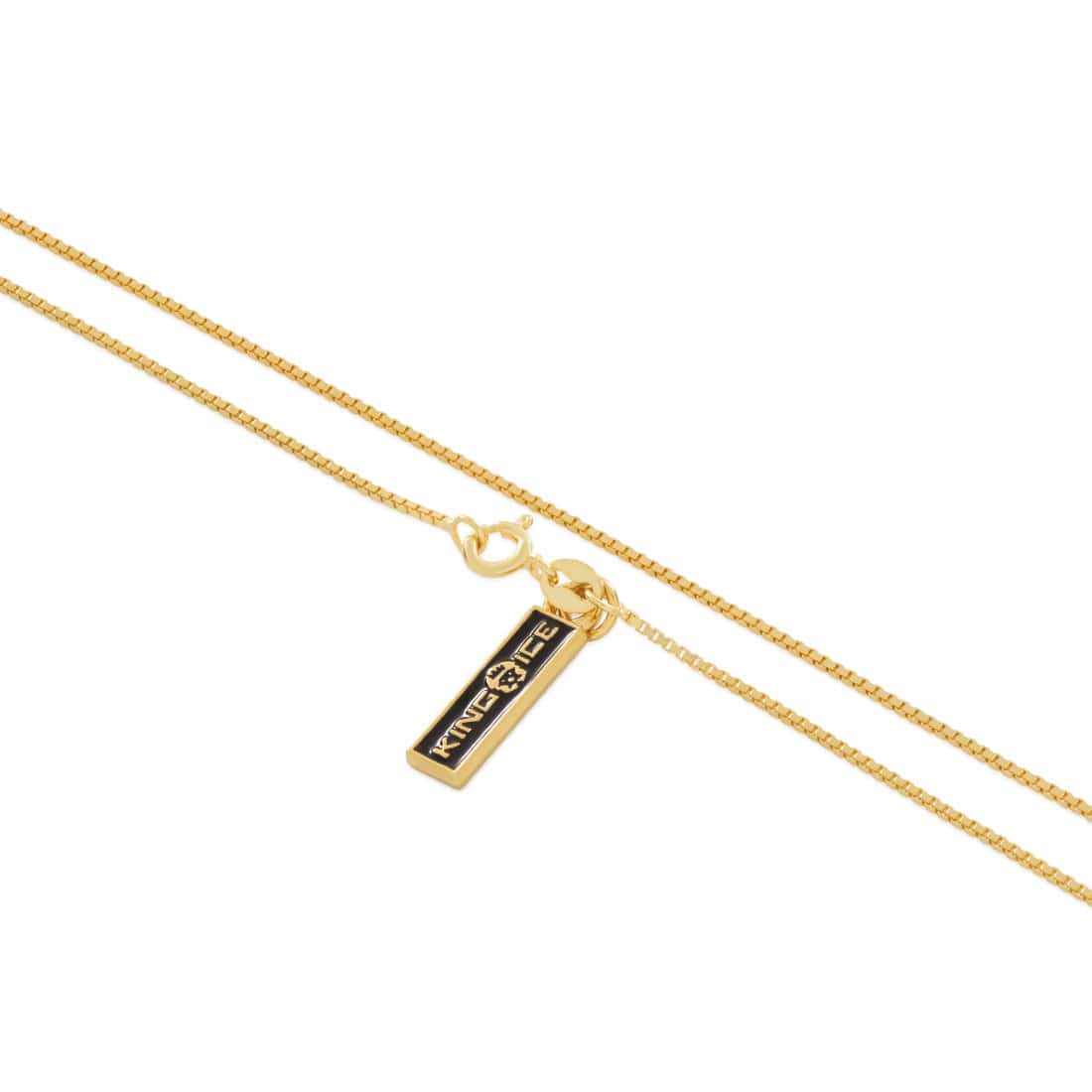Solid Gold 1mm Box Chain - Image 2