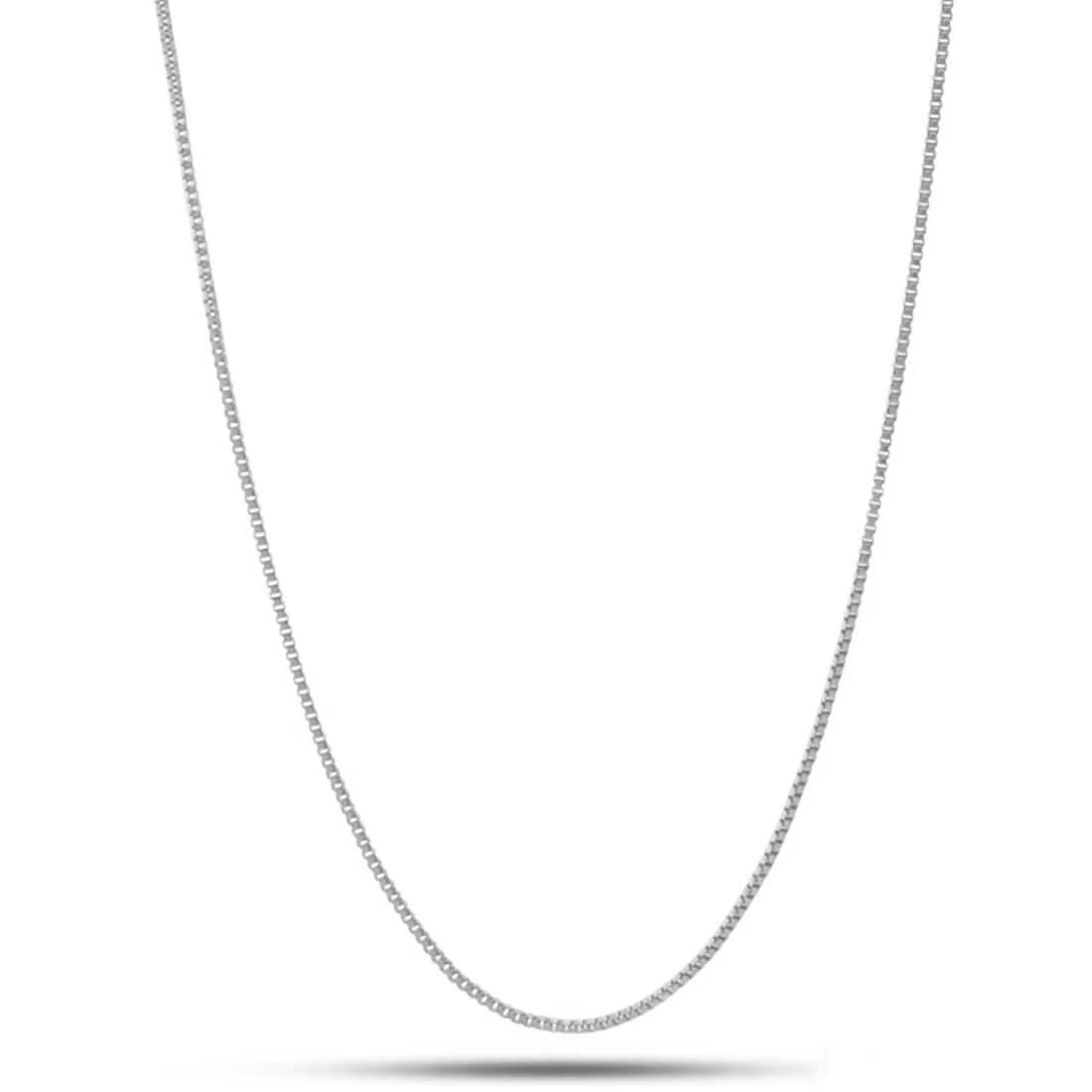 Solid Gold 1mm Box Chain - Image 3