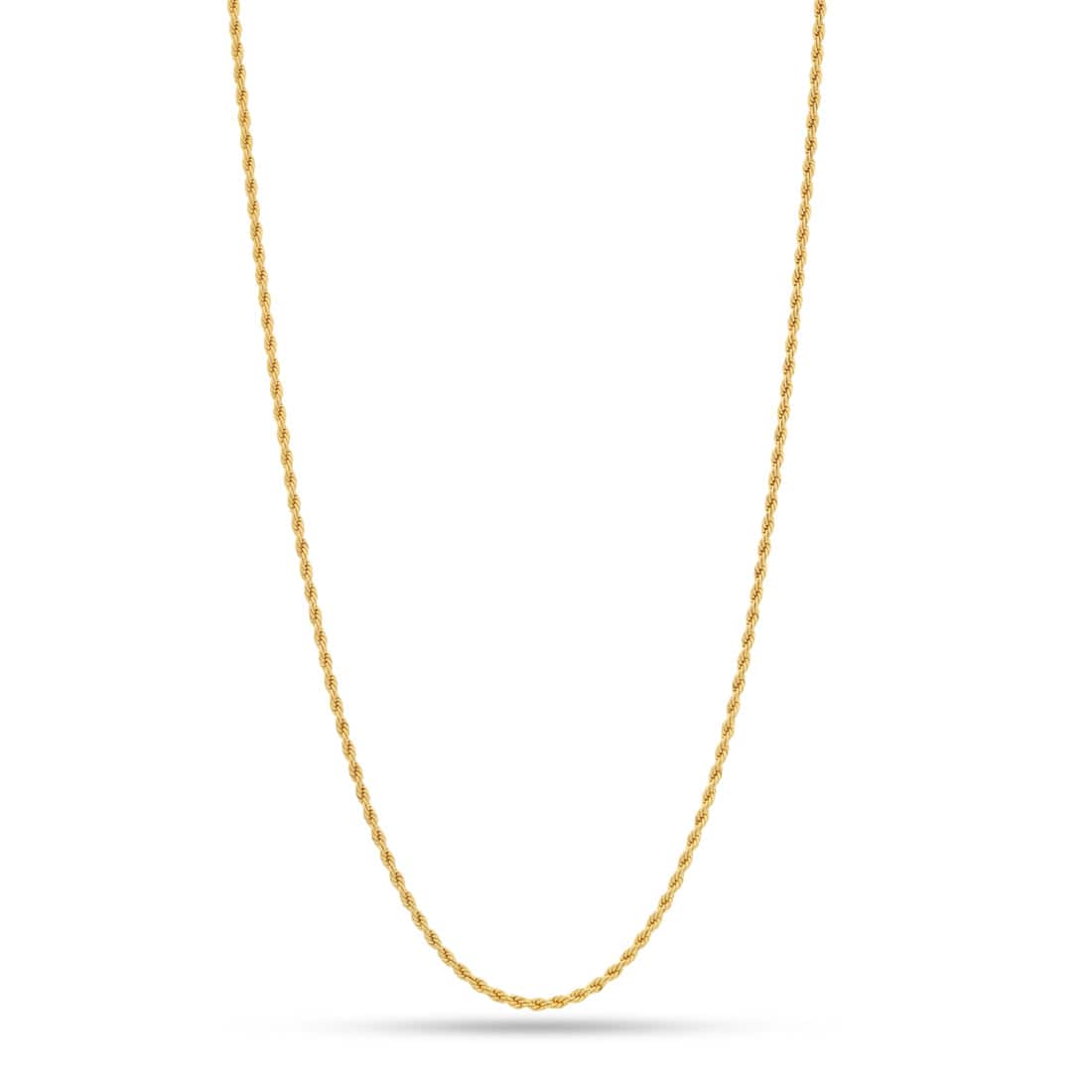 Solid Gold 3mm Rope Chain