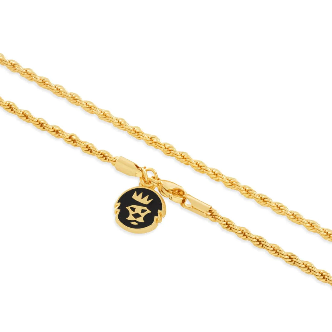 Solid Gold 3mm Rope Chain - Image 3