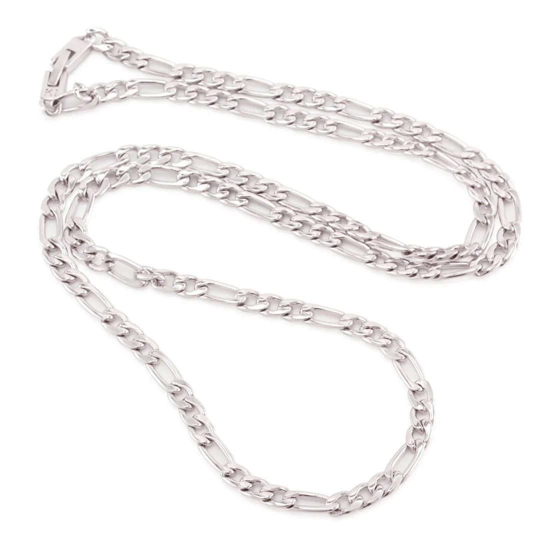 Solid Gold 5mm Figaro Chain - Image 4