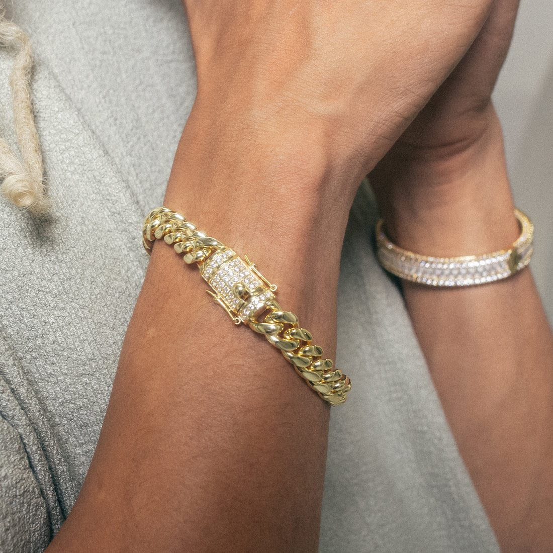 Solid Gold 5mm Miami Cuban Link Bracelet - Image 3