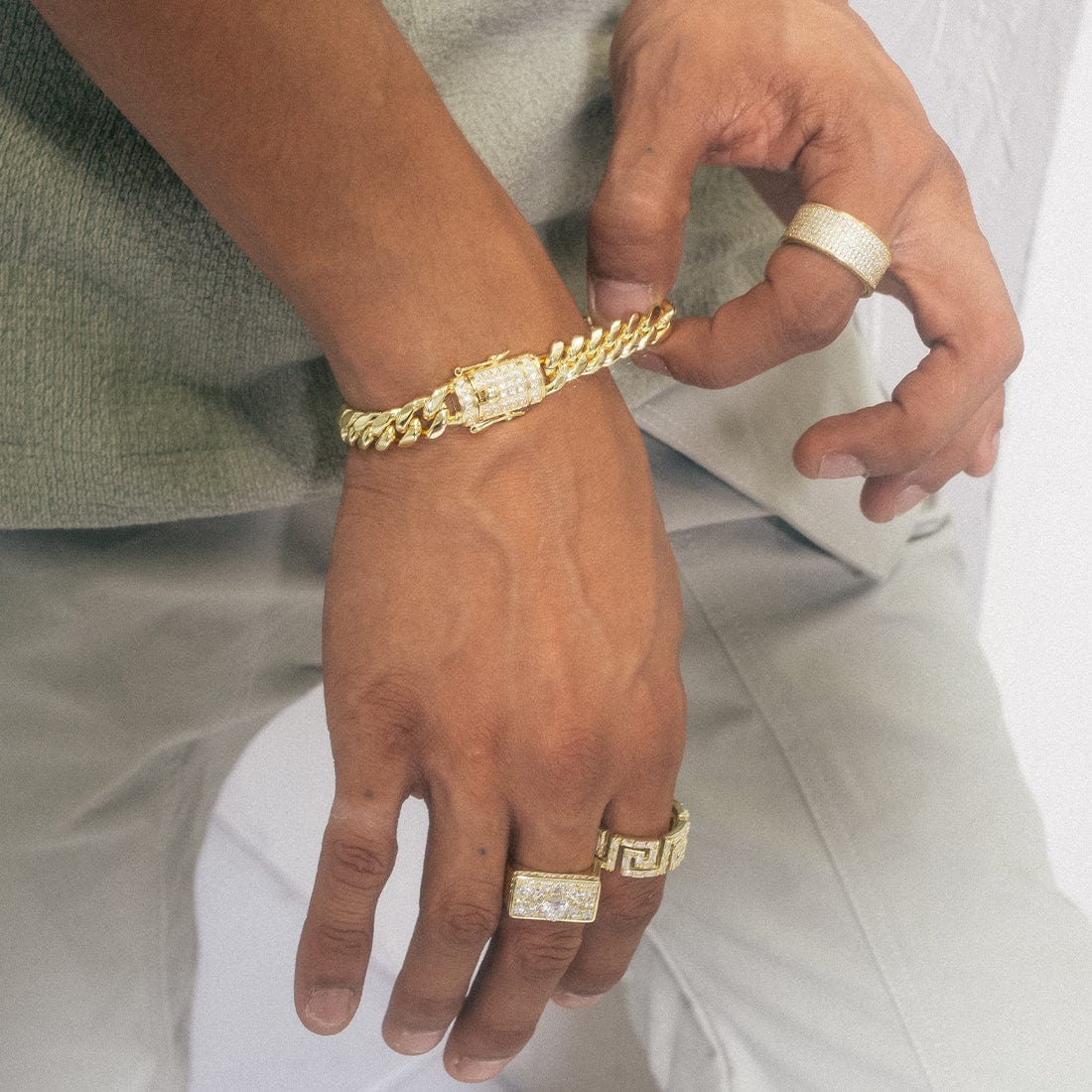 Solid Gold 5mm Miami Cuban Link Bracelet - Image 4
