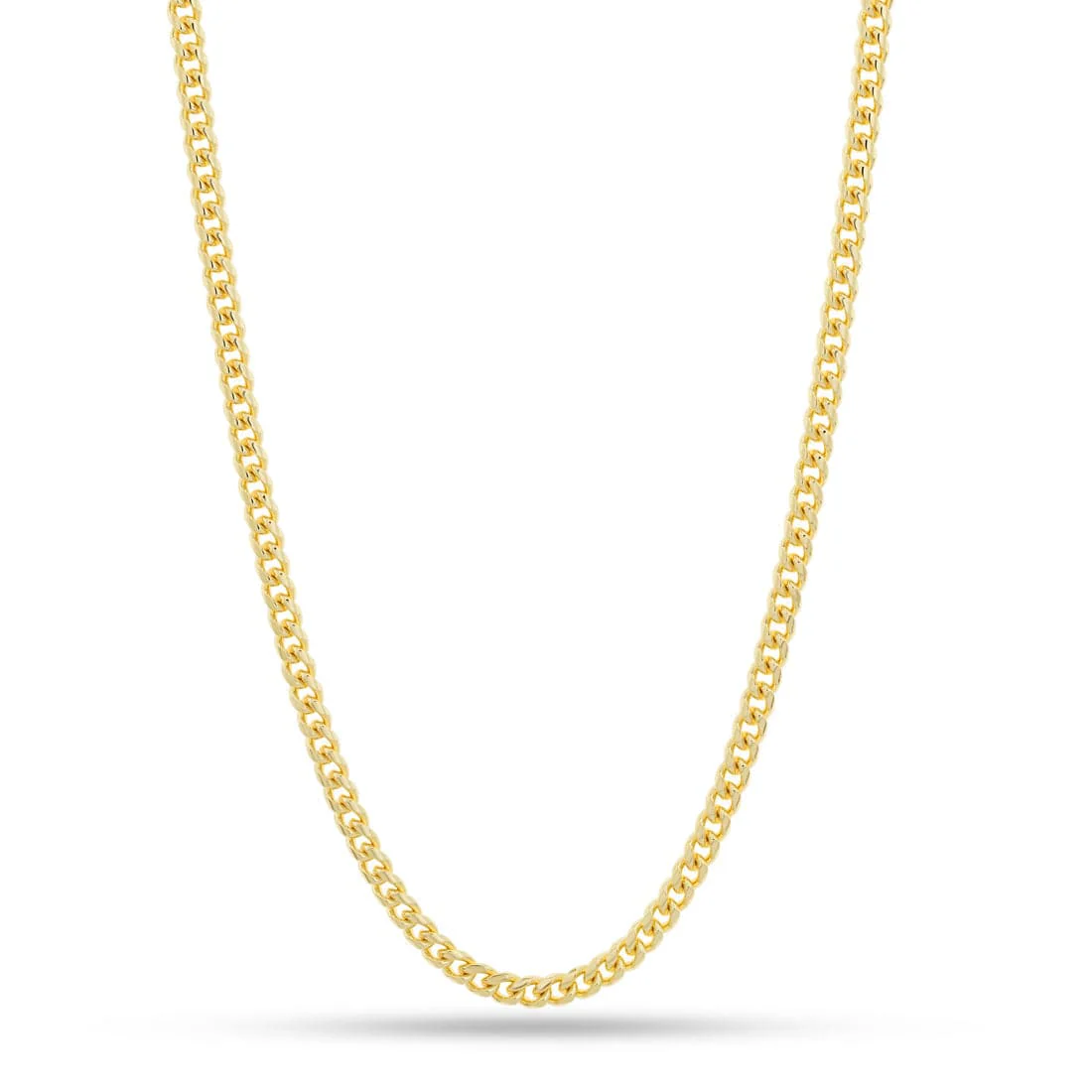Solid Gold 5mm Miami Cuban Link Chain