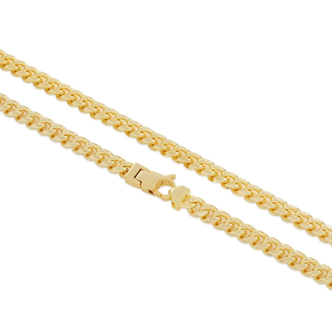 Solid Gold 5mm Miami Cuban Link Chain - Image 2