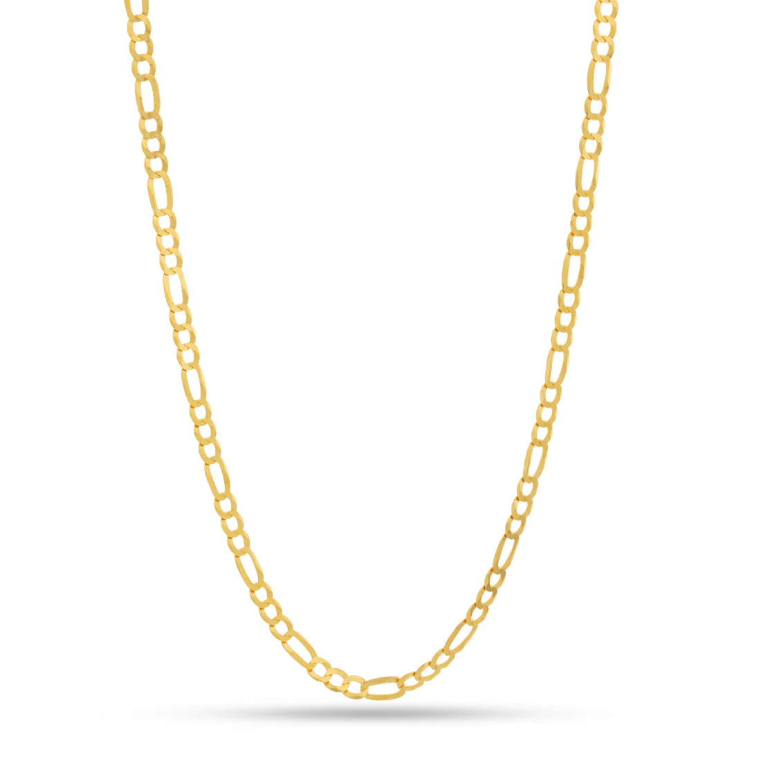 Solid Gold 8mm Figaro Chain