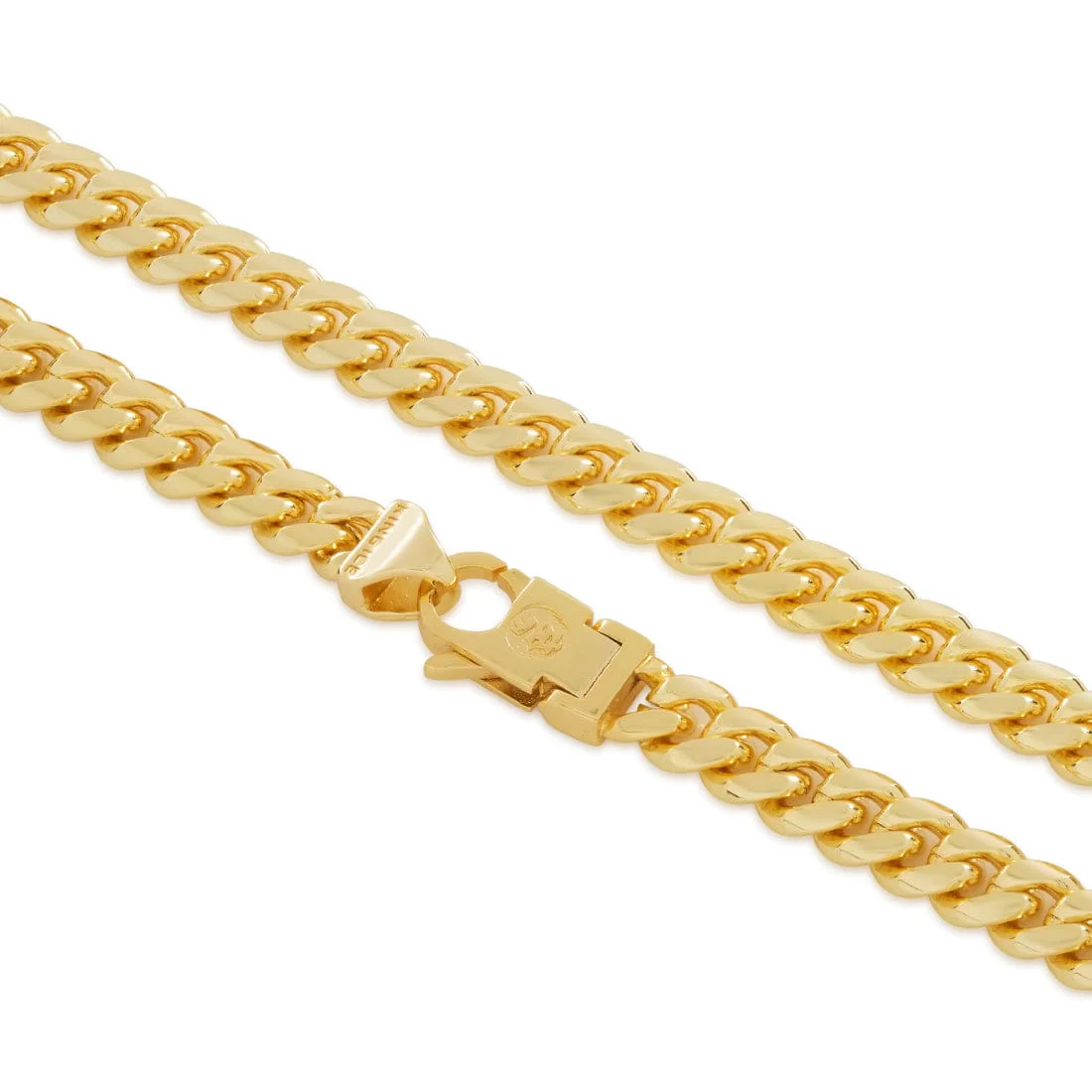 Solid Gold 8mm Miami Cuban Link Chain - Image 2