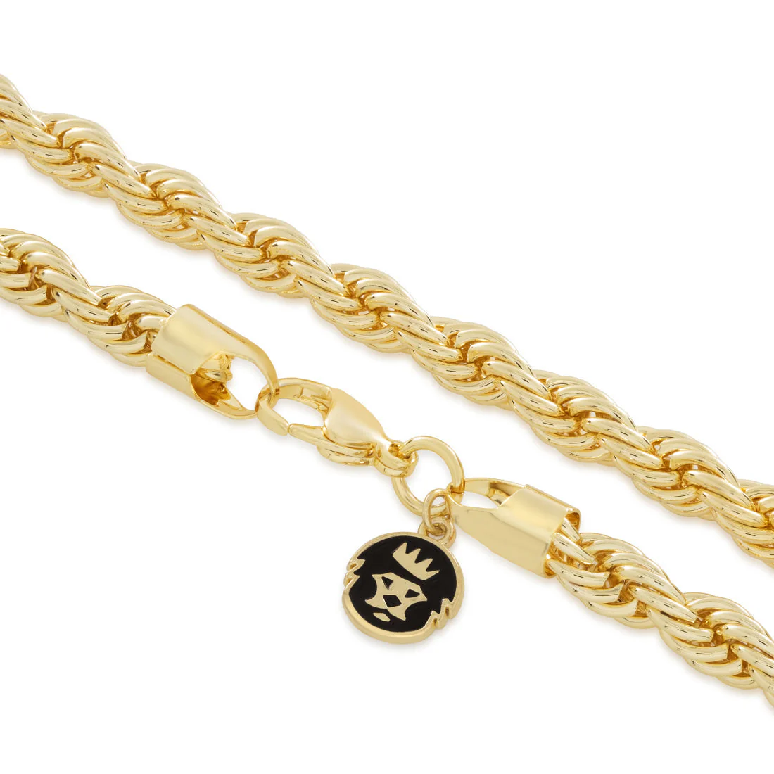 Solid Gold 8mm Rope Chain - Image 3