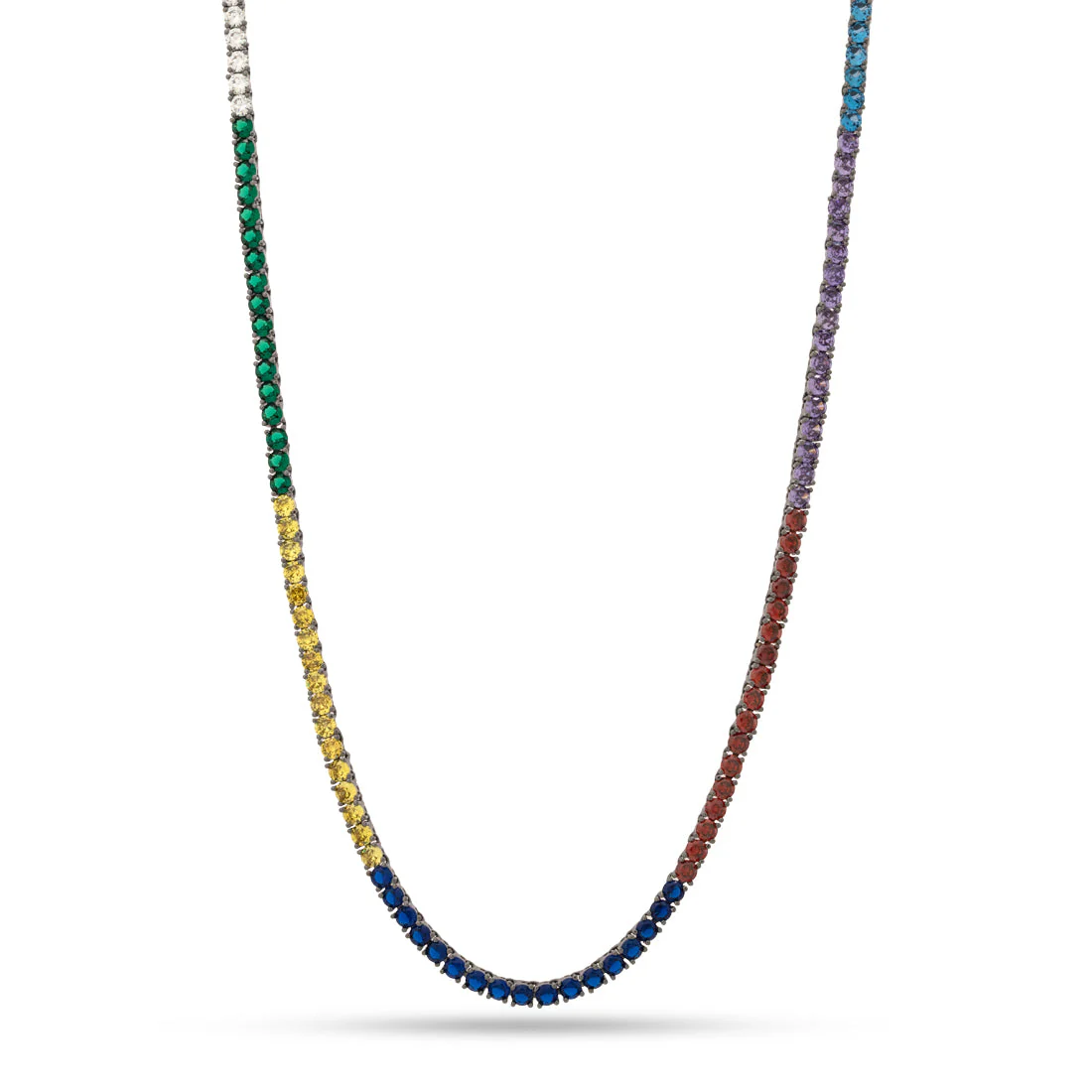 Sonic the Hedgehog x King Ice - 4mm Chaos Emerald Tennis Chain - Image 4