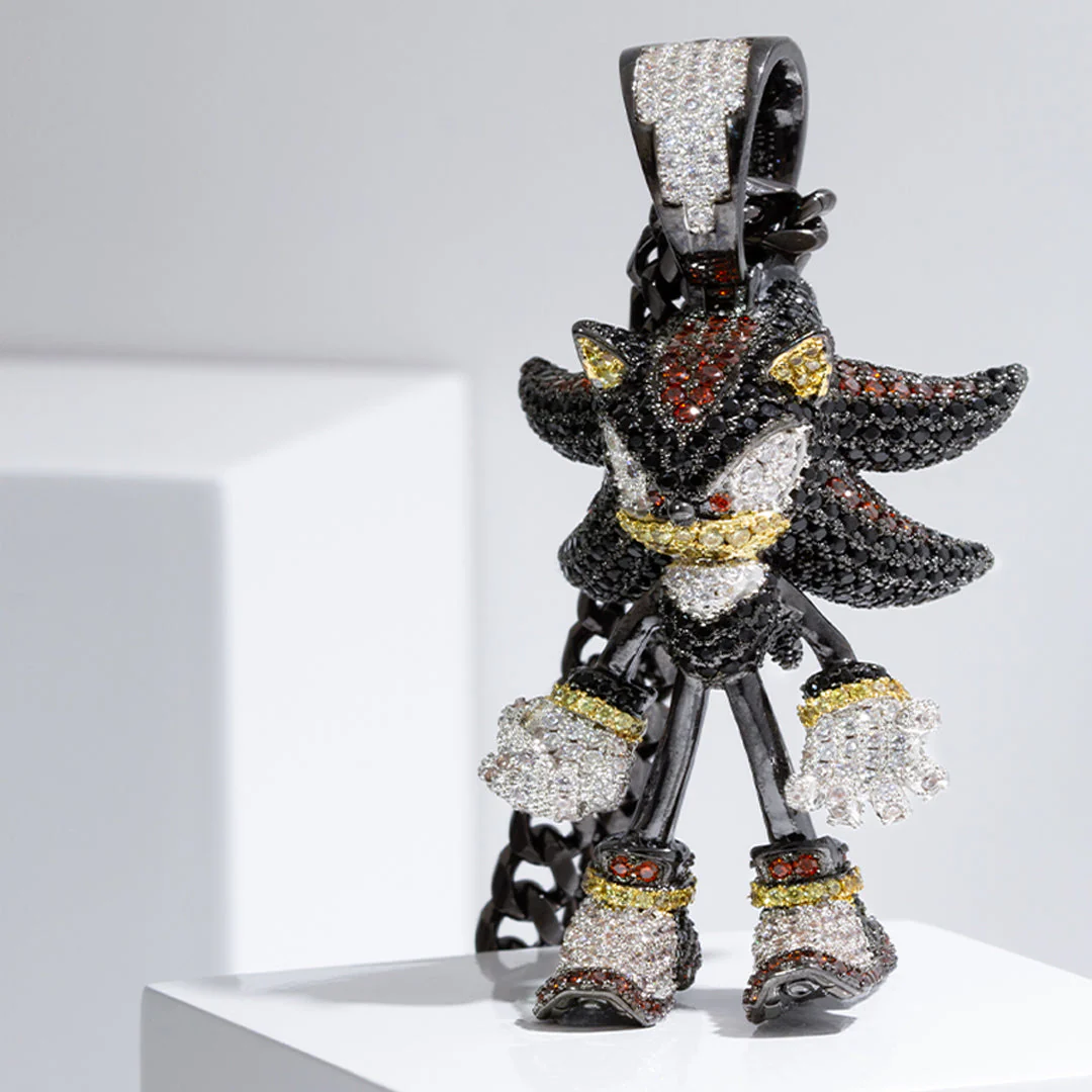 Sonic the Hedgehog x King Ice - Fast Shadow Necklace - Image 4