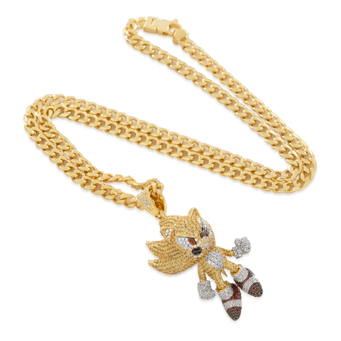 Sonic the Hedgehog x King Ice - Fast Super Sonic Necklace - Image 3