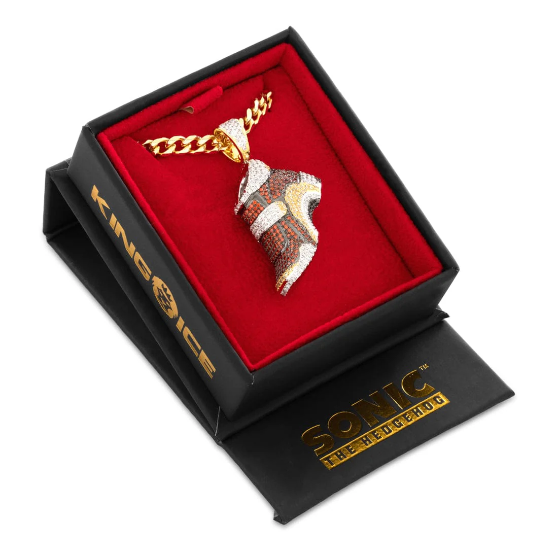 Sonic the Hedgehog x King Ice - Grind Shoe Necklace - Image 4
