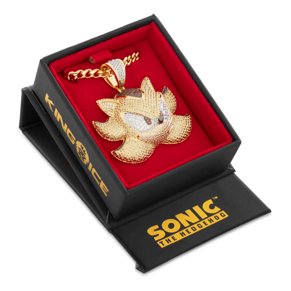 Sonic the Hedgehog x King Ice - Super Shadow Necklace - Image 4