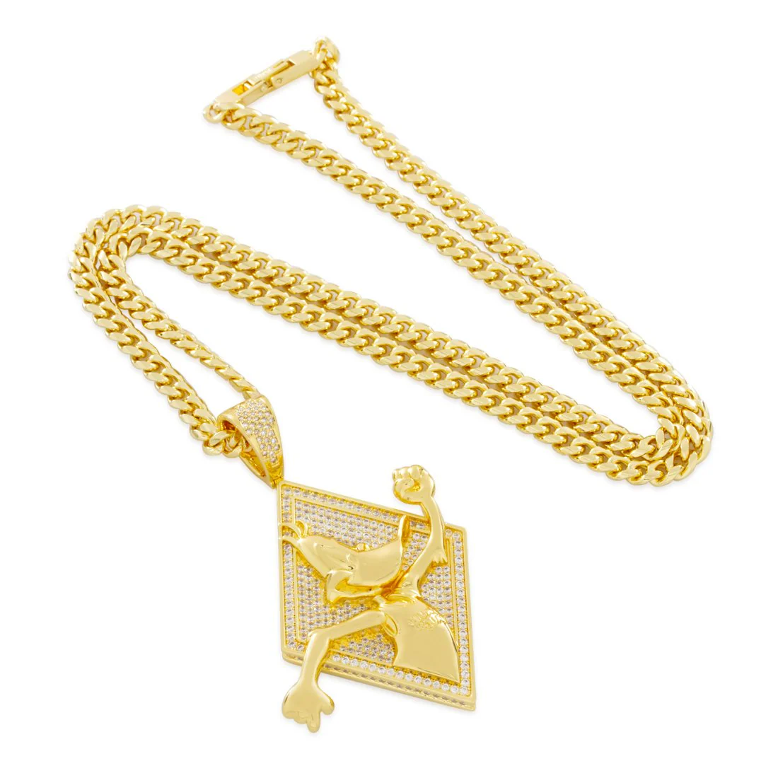 Space Jam x King Ice - Daffy Duck Necklace - Image 3