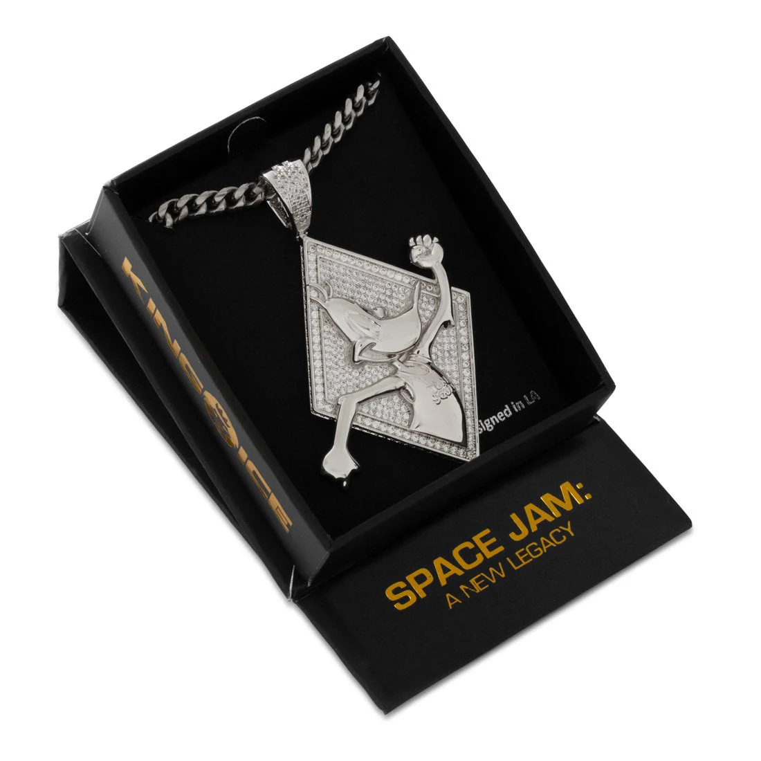 Space Jam x King Ice - Daffy Duck Necklace - Image 9