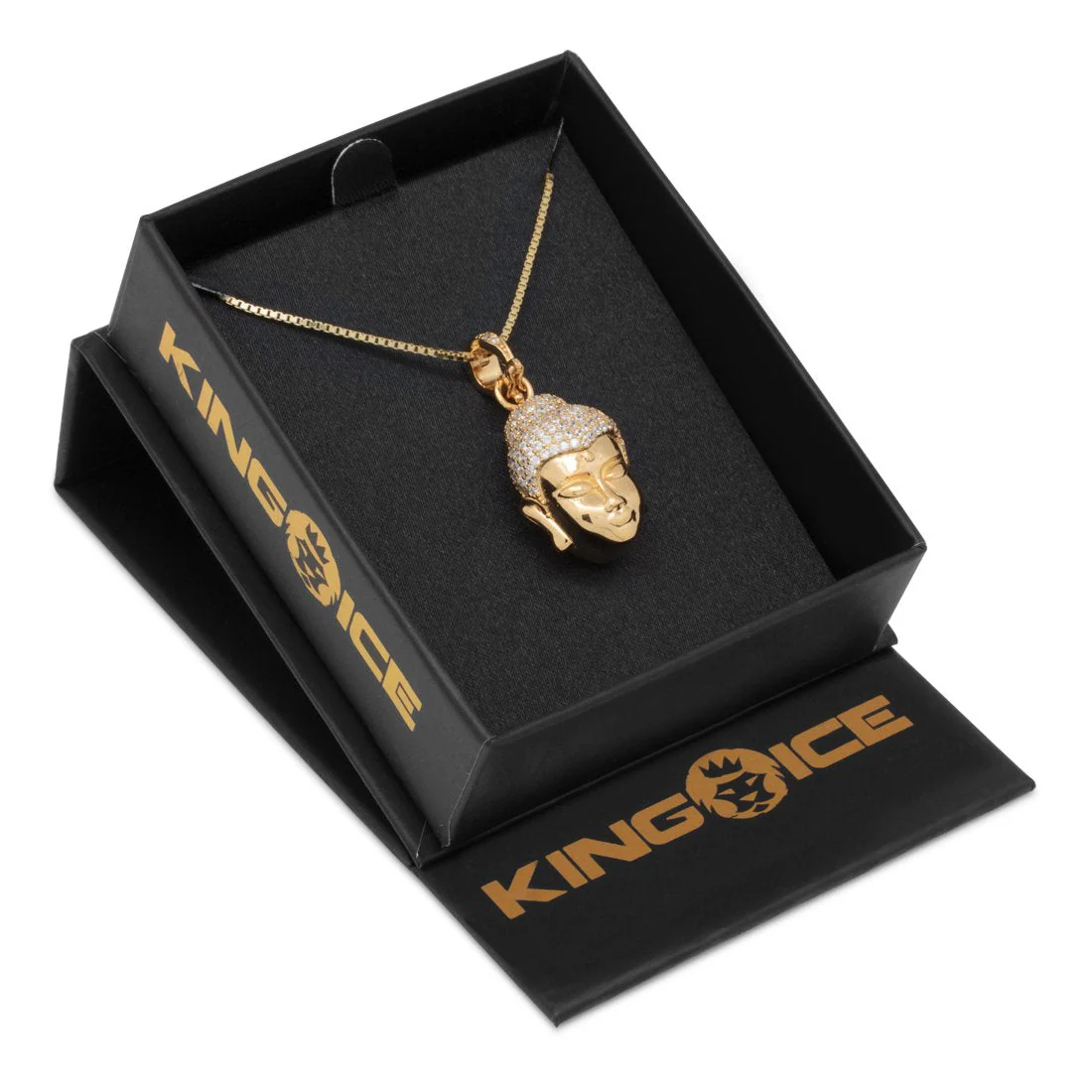 Sterling Silver Awake Buddha Necklace - Image 4