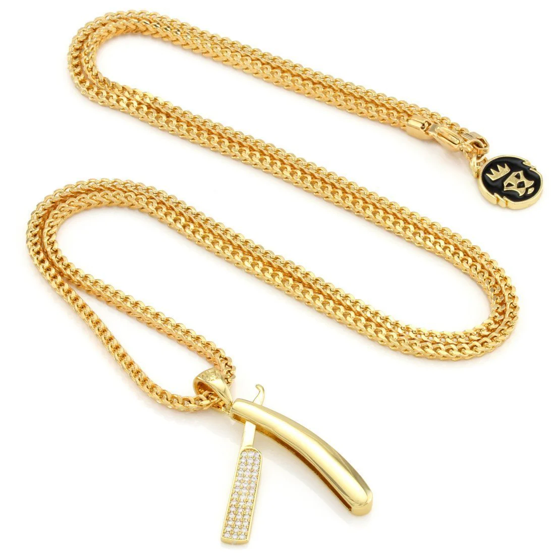 Straight RZR Barber Shop Necklace - Image 3
