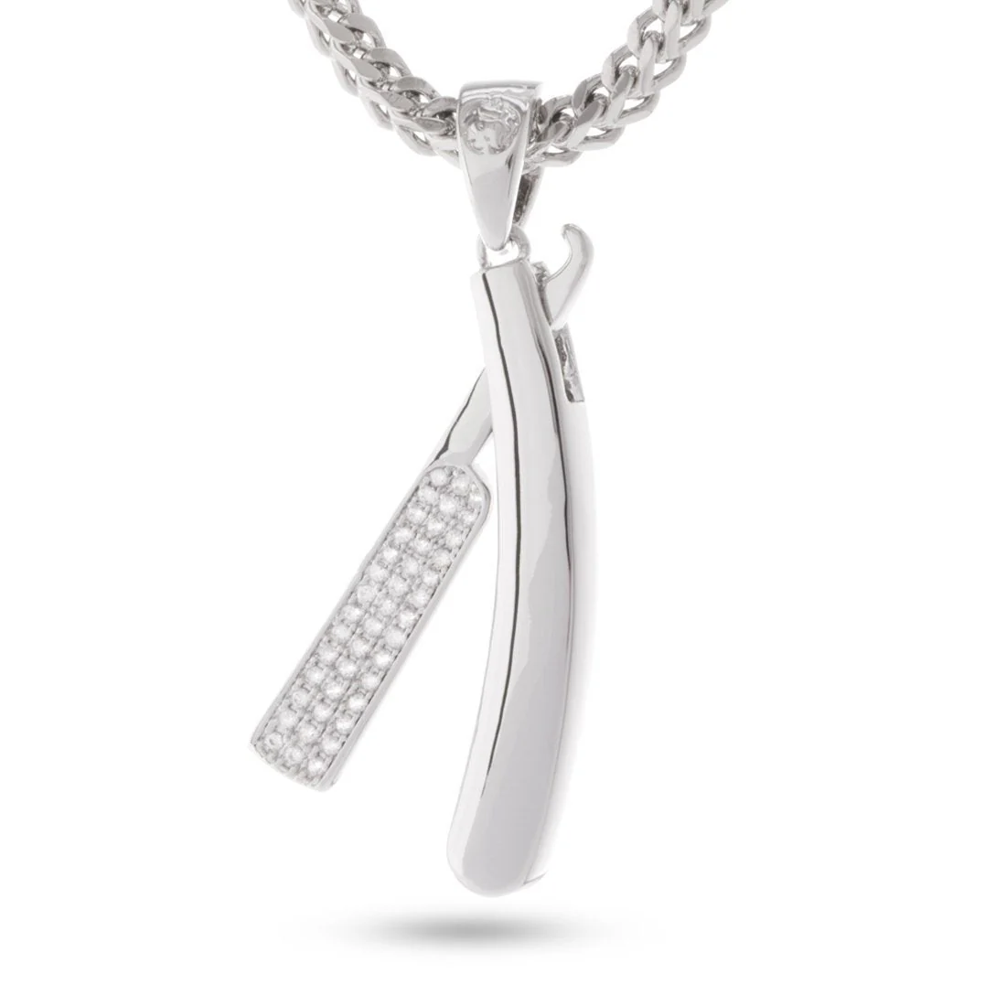 Straight RZR Barber Shop Necklace - Image 4