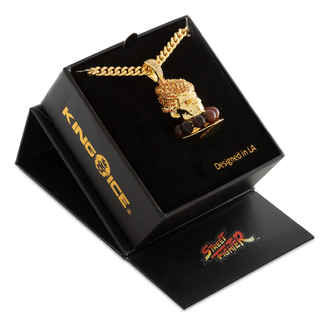 Street Fighter x King Ice - Akuma Necklace - Image 5