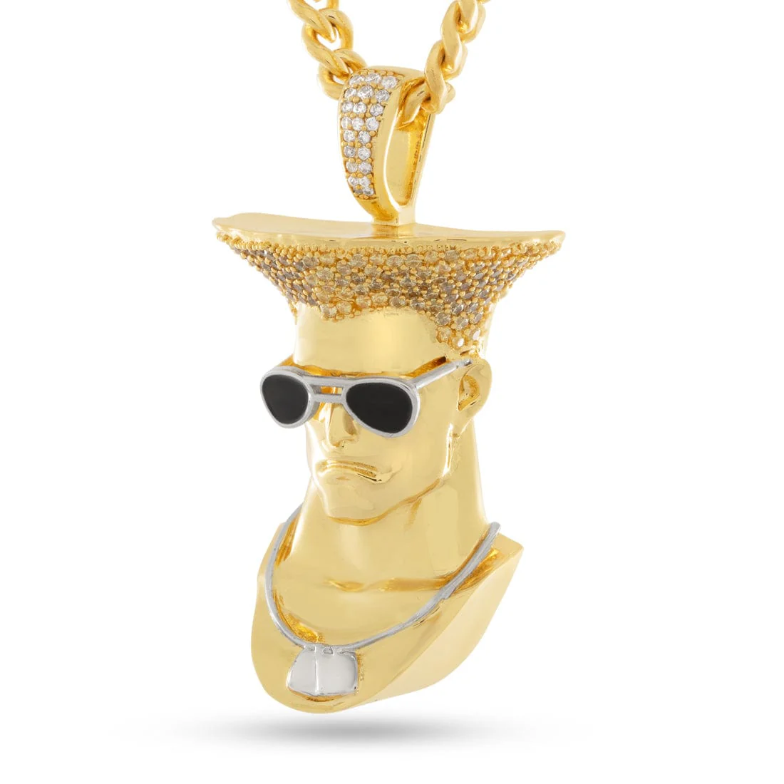 Street Fighter x King Ice - Guile Necklace - Image 2