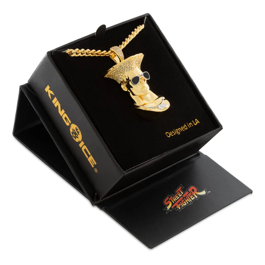 Street Fighter x King Ice - Guile Necklace - Image 5