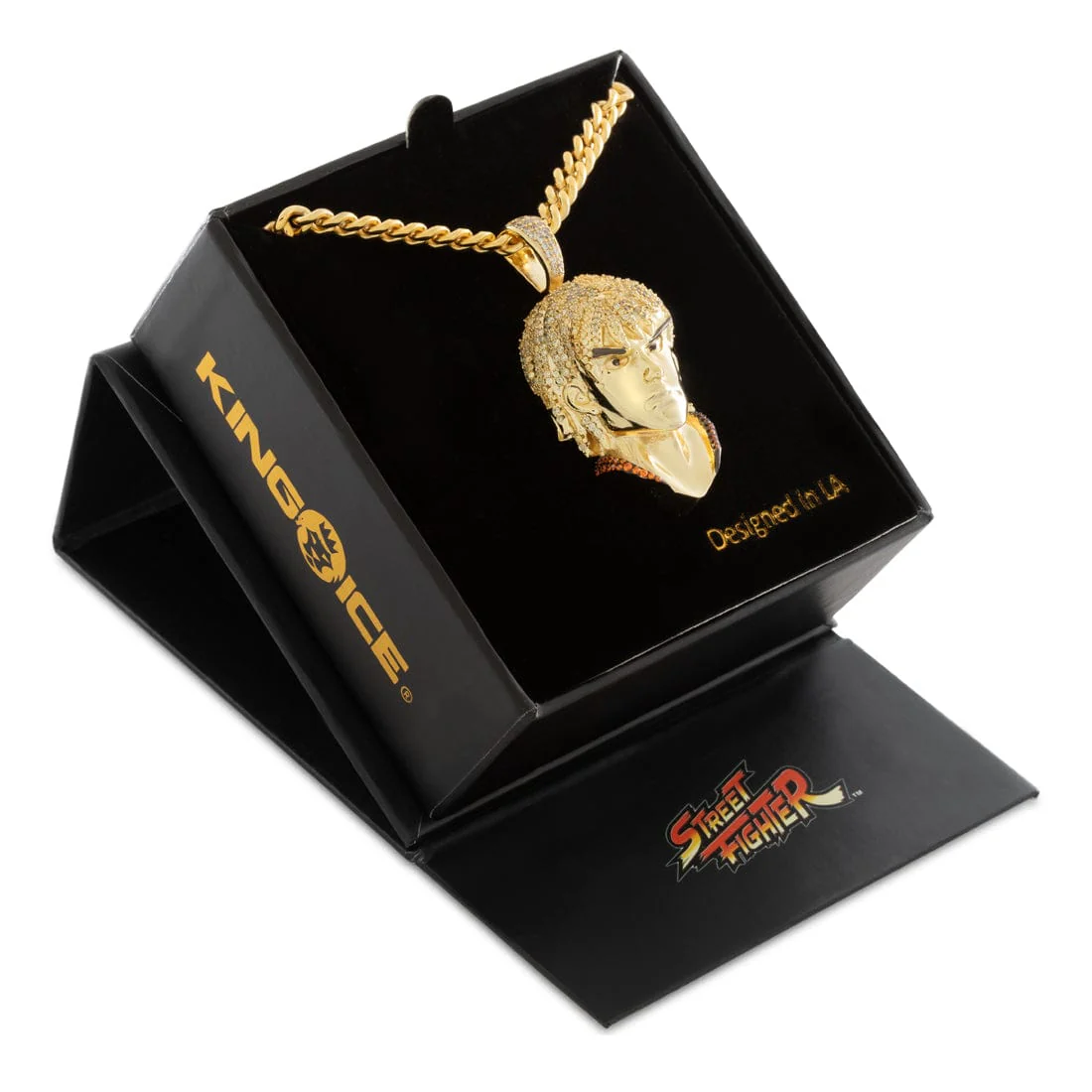 Street Fighter x King Ice - Ken Masters Necklace - Image 5