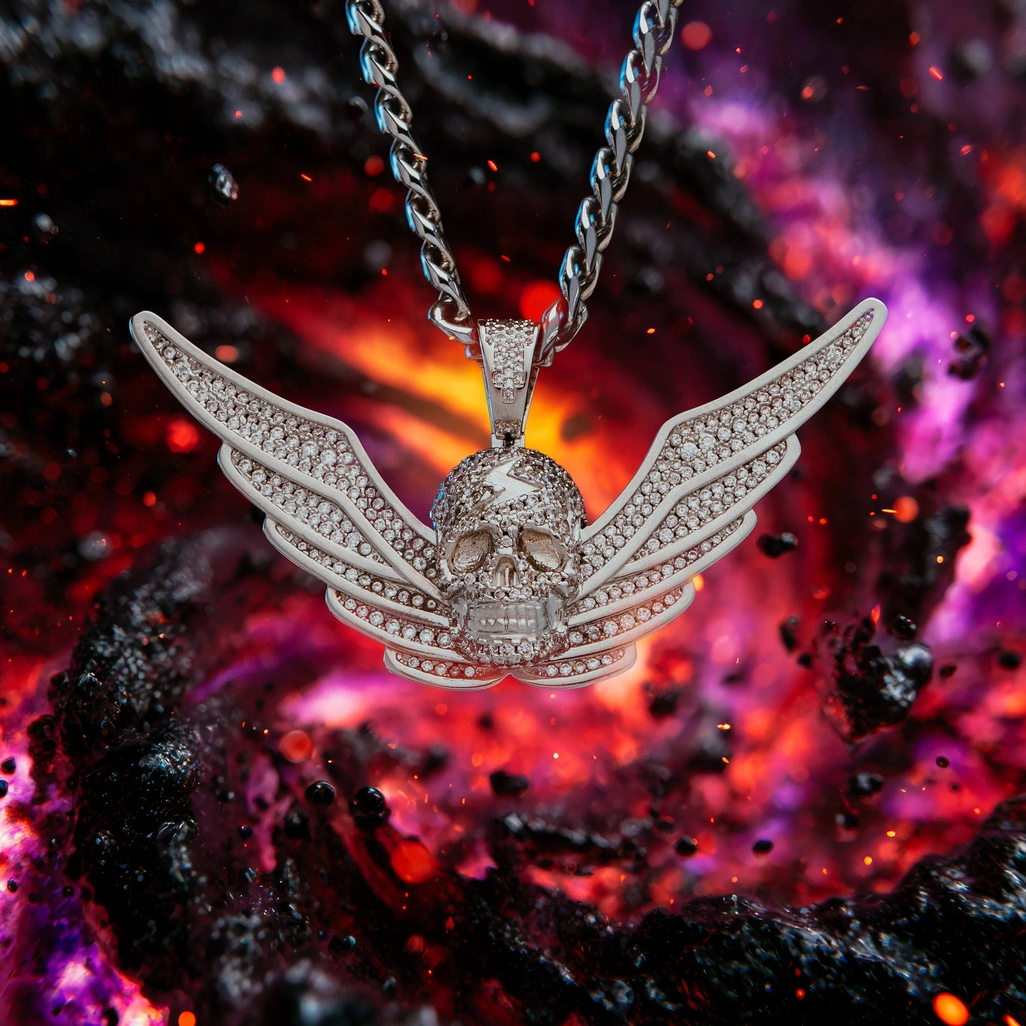 Street Fighter x King Ice - Shadaloo Necklace