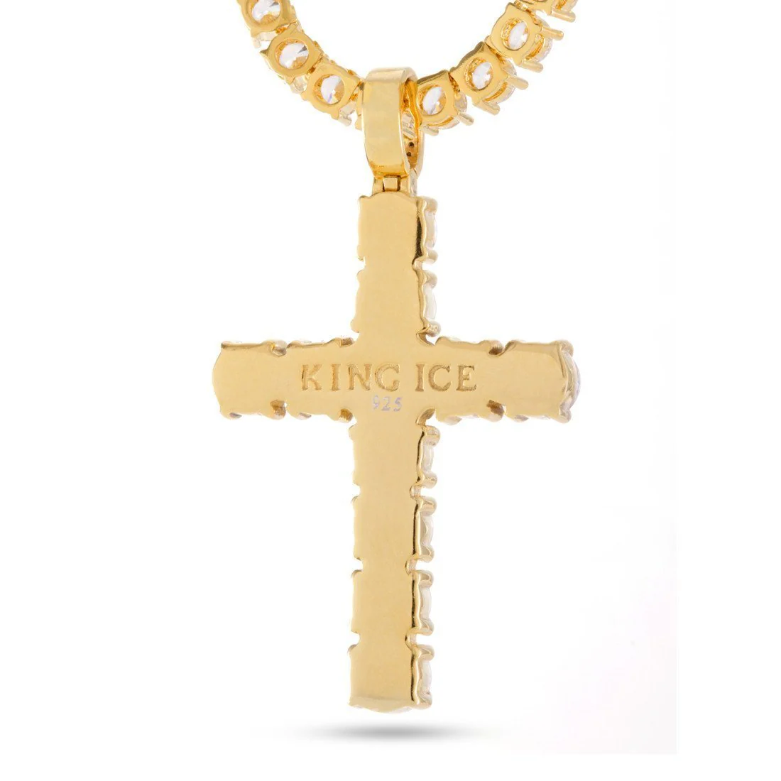 Tennis Cross Necklace - Image 2