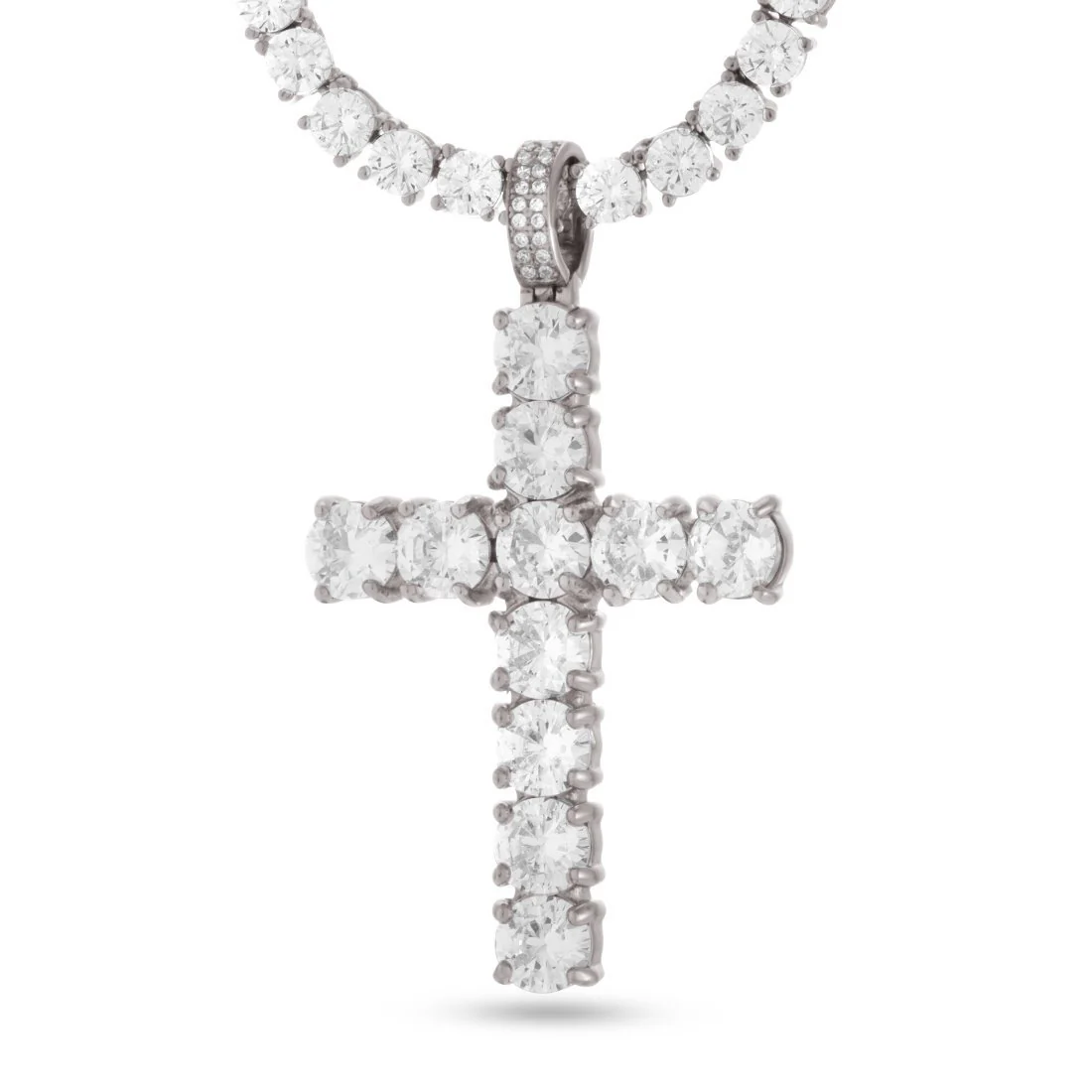 Tennis Cross Necklace - Image 5