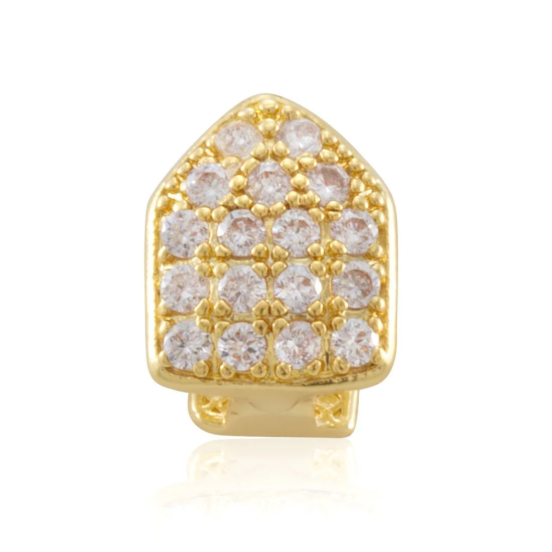 Iced Single-Tooth Cap Grillz - Image 2