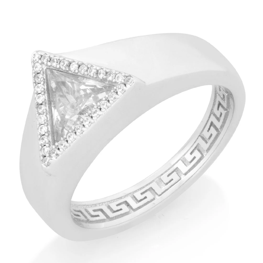 Trillion-Cut Signet Ring - Image 6