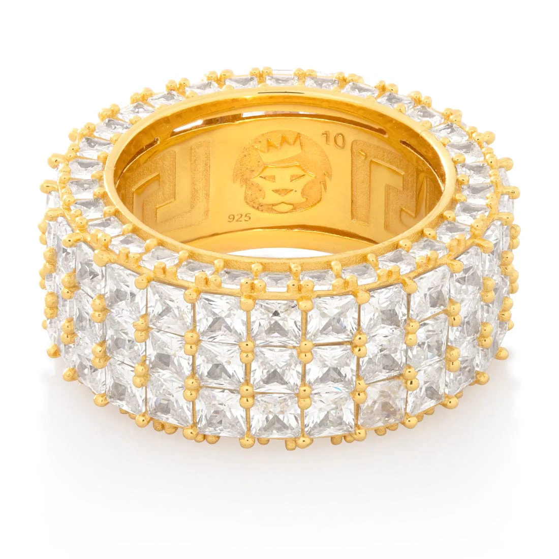 Triple-Row Signet Ring - Image 3