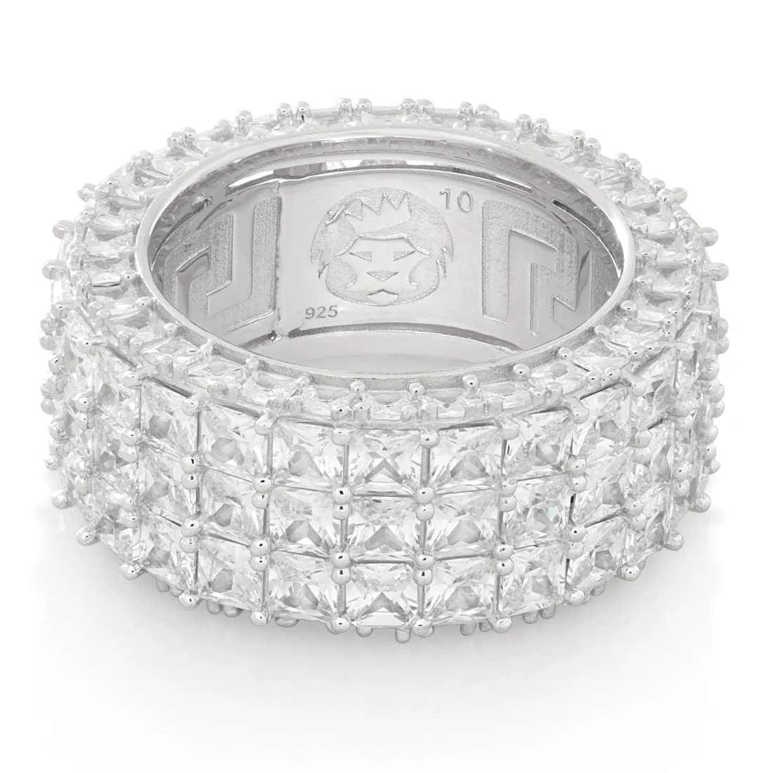 Triple-Row Signet Ring - Image 6