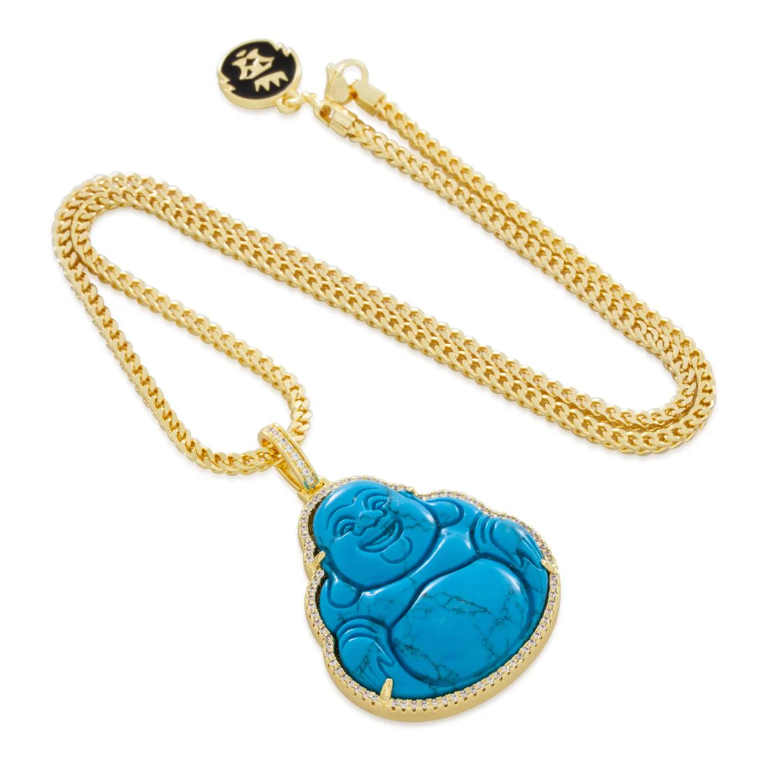 Turquoise Buddha Necklace - Image 3