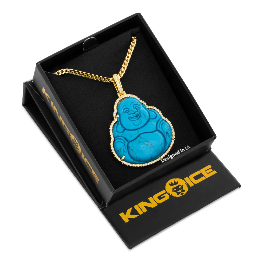 Turquoise Buddha Necklace - Image 5